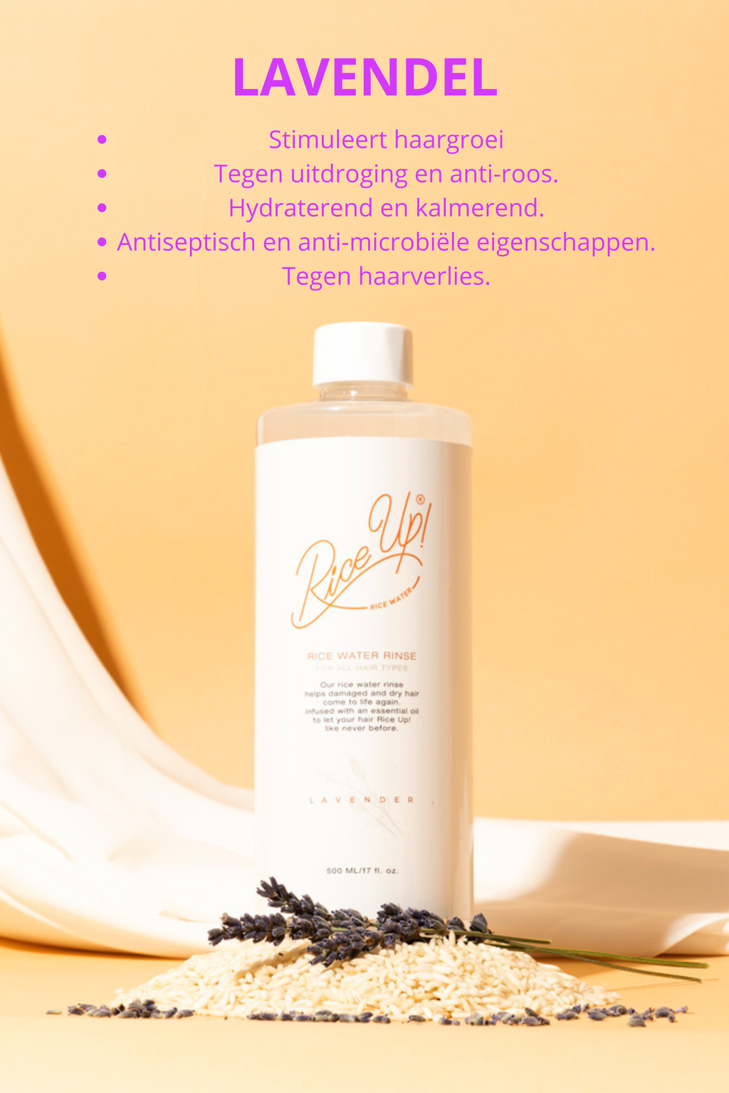 Rice Up! Rijstwater 10 flessen kuur + GRATIS spray fles!