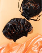 Satin hair bonnet